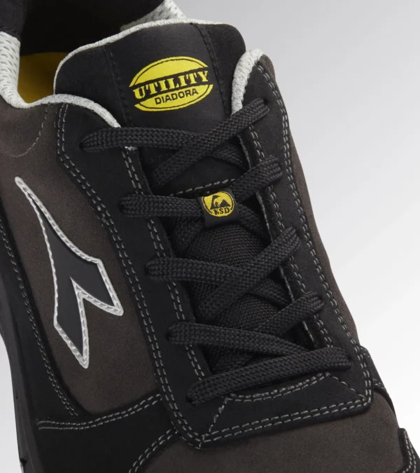 701 (2) SCARPE DIADORA RUN LOW MET FREE S3L FO ESD GREY/ANTRACITE