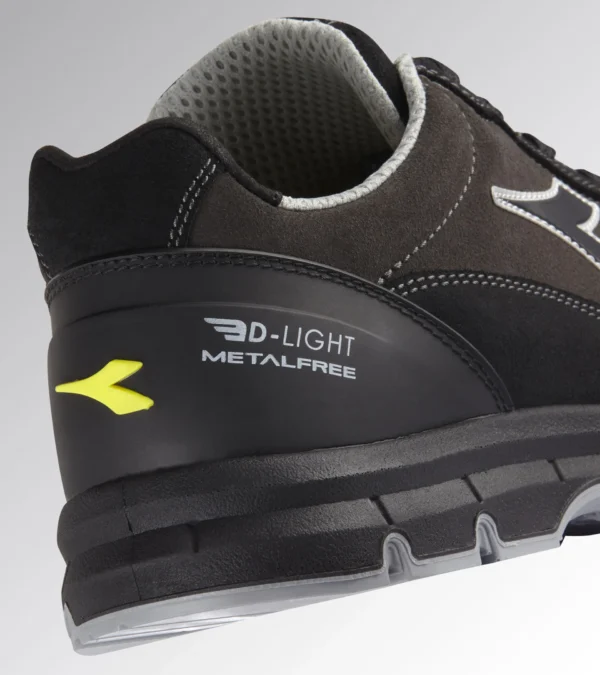 701 (3) SCARPE DIADORA RUN LOW MET FREE S3L FO ESD GREY/ANTRACITE