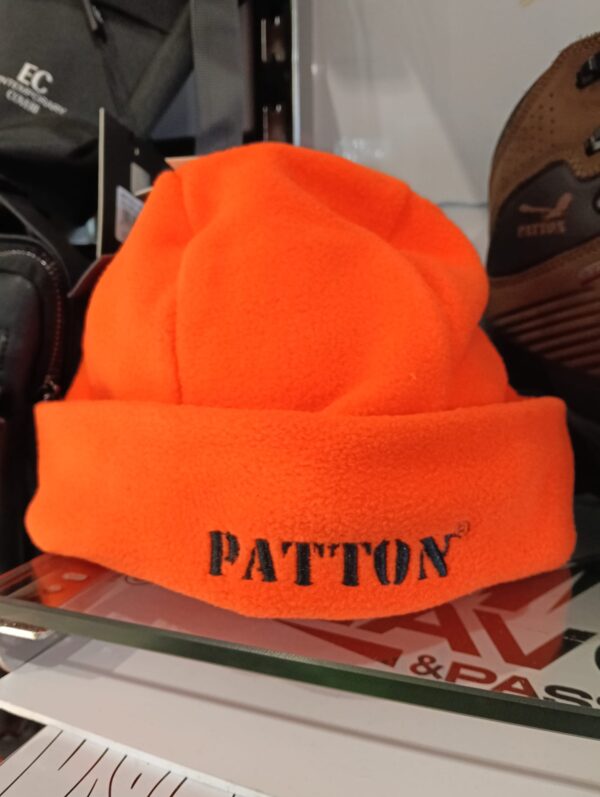 CAPPELLO ARANCIO PAIL PATTON Cappello caldo pile
